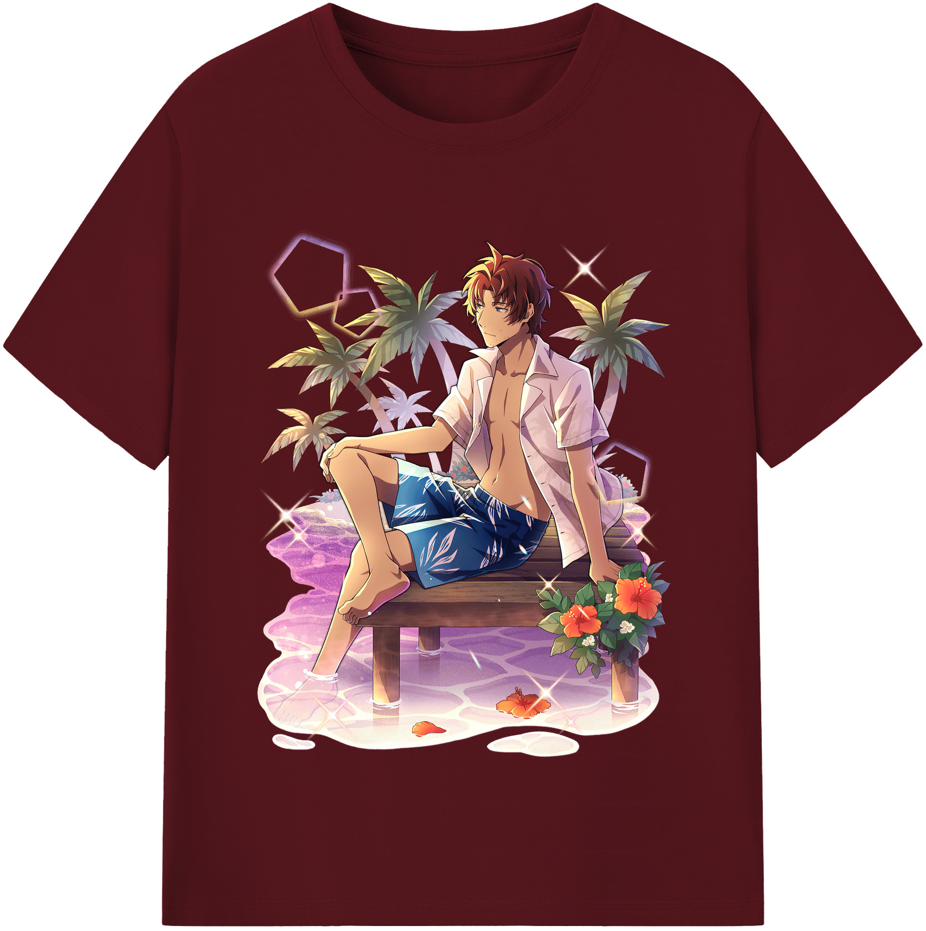 （画像用） 文豪ストレイドッグス Bungo Stray Dogs 綿100％半袖Tシャツ（フロントプリント）
